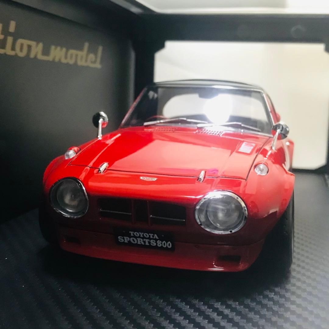 TK.Company ignition model 1/18 TOYOTA Sports 800 NOB Hachi Ver