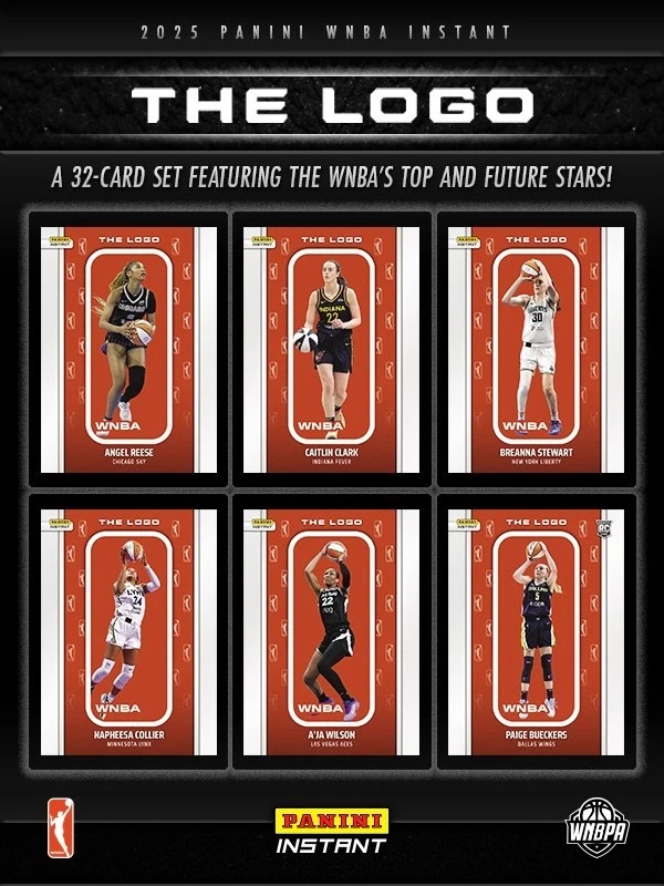2025 Panini Instant WNBA Caitlin Clark THE LOGO Indiana Fever #26 - Image 2 of 2