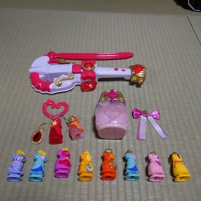 Go Princess Precure Scarlet Violin Dress Up Key 10 Piece Set Collectible