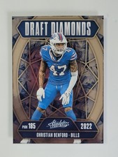 2025 Panini Absolute #DD-CBD Christian Benford Draft Diamonds