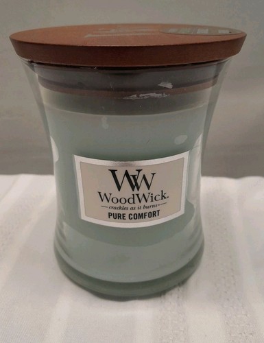 Vela perfumada Woodwick con cera de soja - mediana 275 g/9,7 oz - Pure Comfort