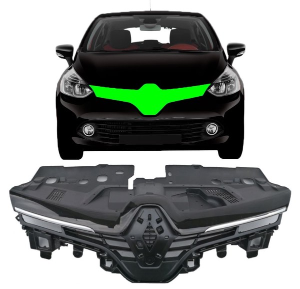 KüHlergrill KüHlergitter FüR Renault Clio Iv 2012 – 2019 Vorne-image