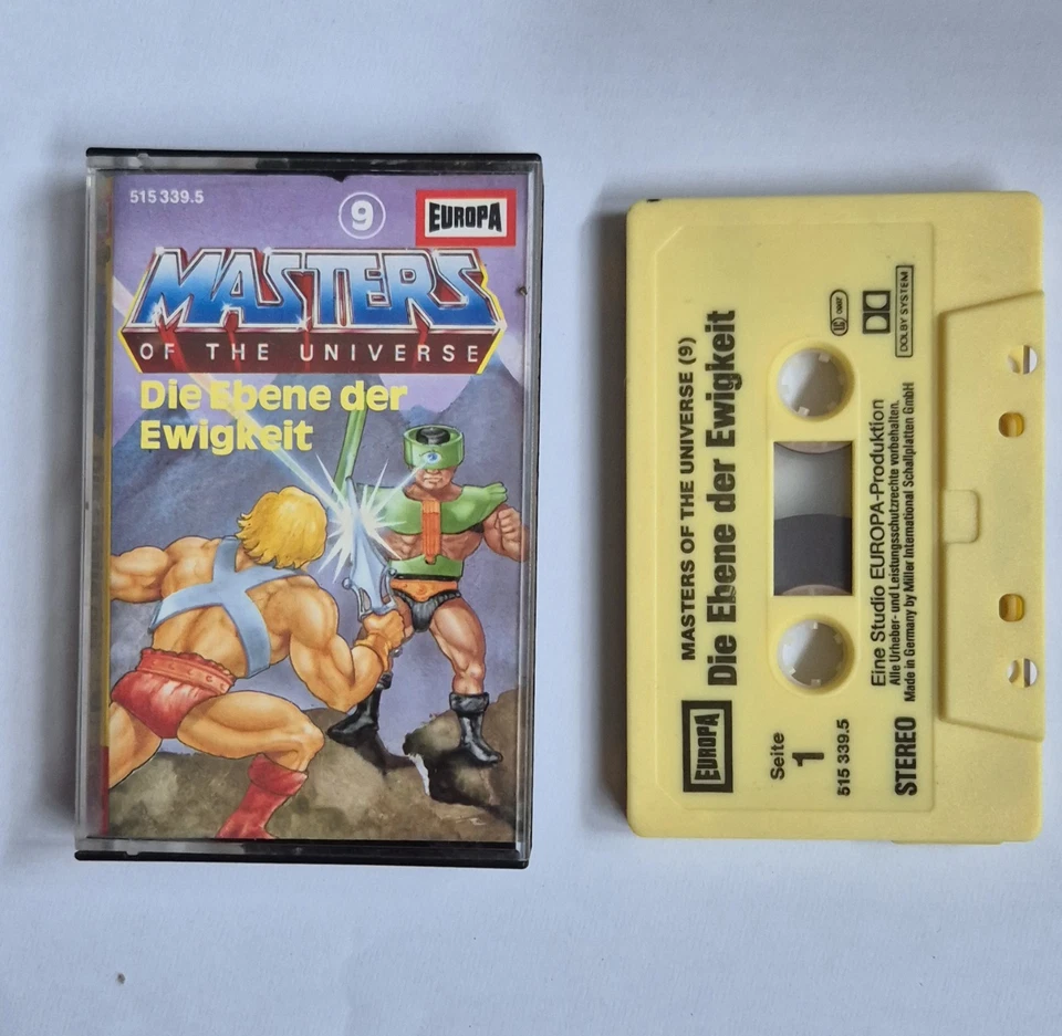 Masters of the Universe He-Man Folge 9 Die Ebene der Ewigkeit Hörspiel Kassette - Bild 1 von 1