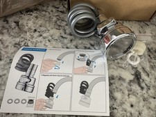 Kitchen Faucet Extender Silver