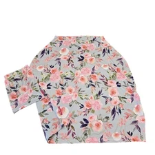 Pobi Baby Nursing Cover Car Seat Canopy Stretchy Floral Print