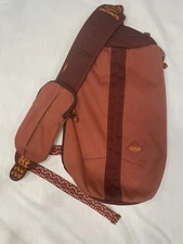 Chaco Cross Body Bag With Double Sided Zipper, Cell Phone Pocket, Adjustable 