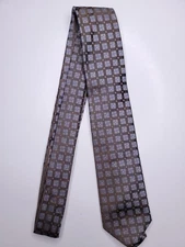 Versa Mens Formal Necktie 59"Lx3"W Brown Neck Tie 