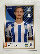 PANINI EFL 2025 - 26  STICKER  SVANTE INGELSSON  SHEFFIELD WEDNESDAY   #357