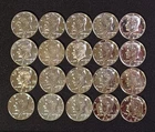 1969-S Kennedy 40% Silver Proof Half Dollars (20 coins) BU Lot #26K55