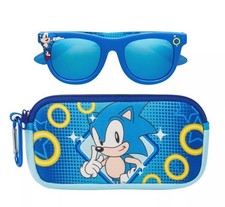 SEGA Sonic the Hedgehog Boys Sunglasses Case 2PC Set