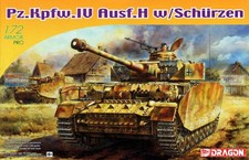 DML7497 1:72 Dragon Panzer Pz.Kpfw.IV Ausf.H with Schurzen