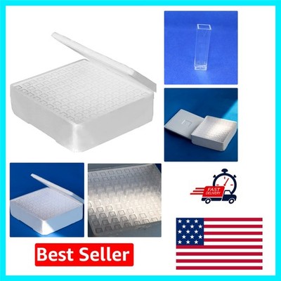 Versatile 350-750 nm Polystyrene Disposable Cuvettes, 2.5-4.5ml, 100-Pack