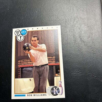 Jb16 PBA Pro Bowlers KingPin Bowling 1990 #48 Ron Williams