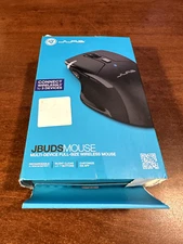 JLab - JBuds Full Size Wireless Bluetooth Optical Mouse - Black