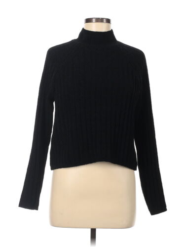 Pink Republic Women Black Turtleneck Sweater M | eBay