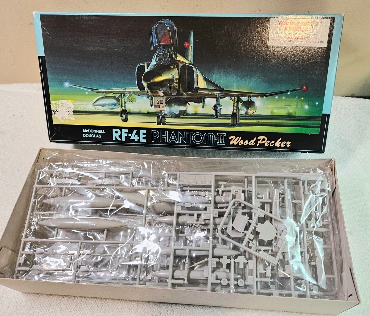 Vintage 1986 Fujimi McDonnell Douglas RF-4E Phantom II Wood Pecker