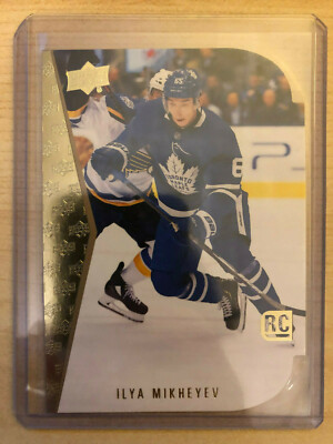 2019-20 Upper Deck Series 2 Rookie Tribute Die Cut #16 Ilya Mikheyev - Toronto