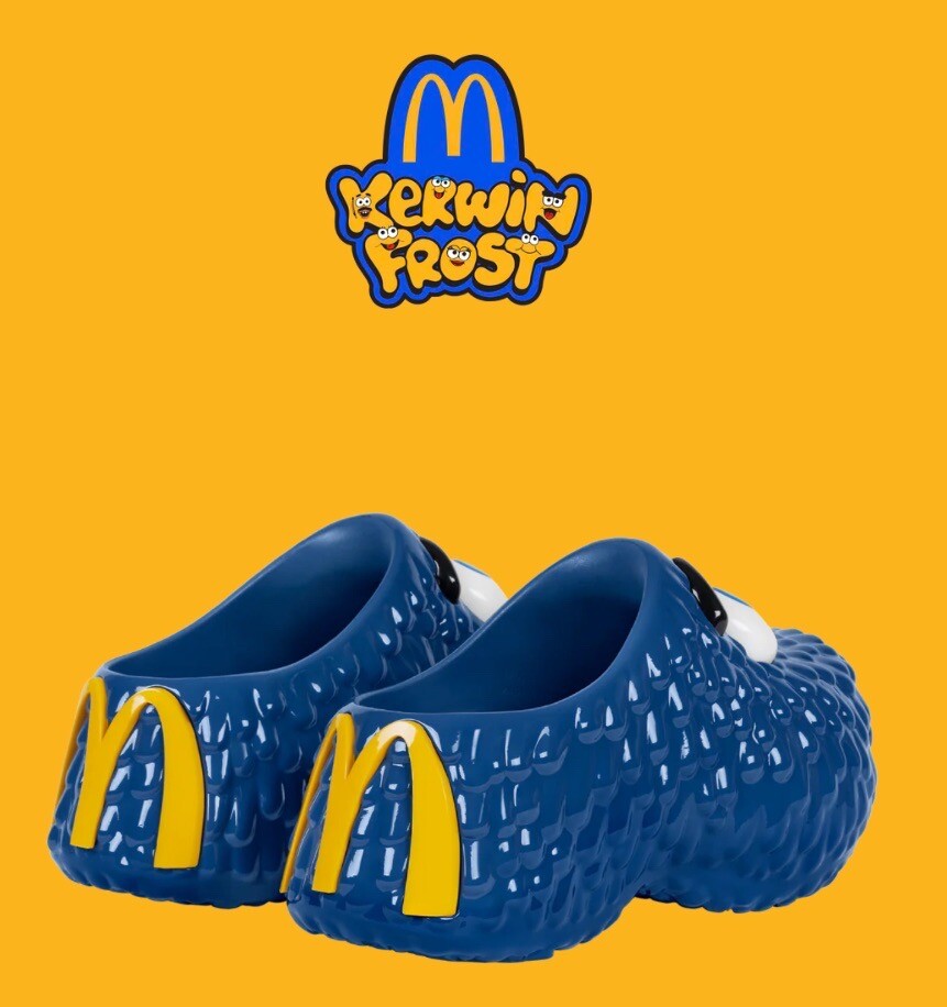 Kerwin Frost x McDonalds Collab Fry Guy Size 9 Clog & w/ a  display picture 1