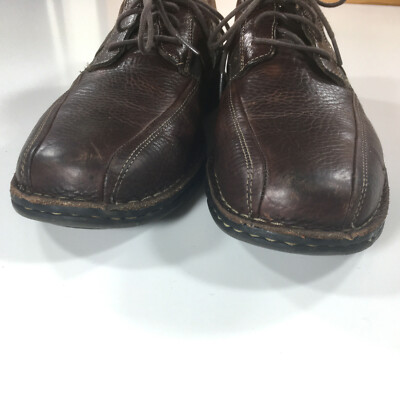 Clarks Espace Lace Up Oxfords Mens Size 12M Brown Leather 