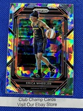 2023 #61 Erica Wheeler WNBA Panini Prizm Basketball Ice Prizm Fever