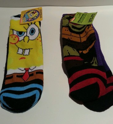 Nickelodeon Spongebob or Teenage Ninja Turtles Non Slip Slipper