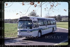 SIMI VALLEY TRANSIT. GM COACH Bus #4502. Simi Valley (CA). Original Slide 1982.