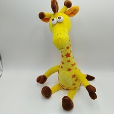 Toys R Us Exclusive Geoffrey Plush Giraffe Yellow Brown Stars 18 Inches