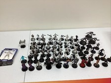 WoTC- Star Wars Miniature Game Imperial Lot 80 Minis and 18 Cards