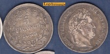 5 Francs 1833 D Lyon TB + - TL TR Louis Philippe Ier 1830 - 1848