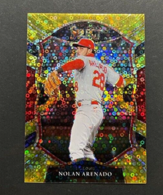 2021 Panini Select - Nolan Arenado #54 St. Louis Cardinals - Gold 