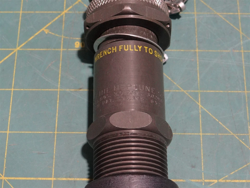 Pyle Star Line Neptune Series ZP Heavy Duty Connector, P/N ZPEM-1012-323PN - Image 2 of 4