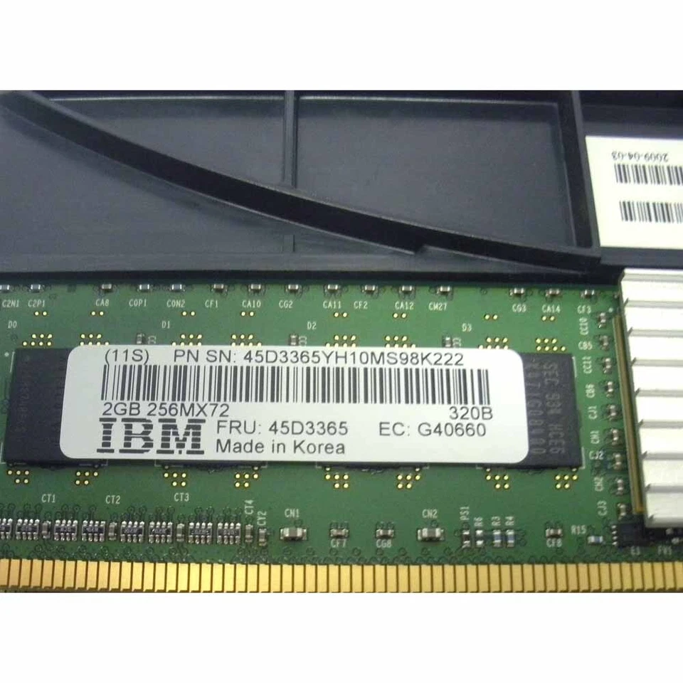 IBM 1921 Memory Kit 0/8GB (4x 2GB) DDR2-667Mhz DIMM - Image 3 of 3
