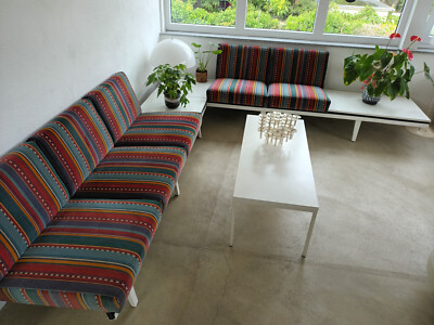 Sofa George Nelson Vintage Modular Seating System Couchtisch Herman Miller 60er