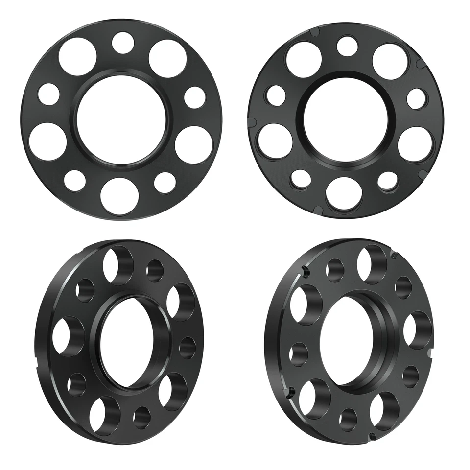 4X 12mm+15mm Wheel Spacers 5x112mm For W202 W203 W204 W215 W216 W208 W209 W219 Foto 3 de 4