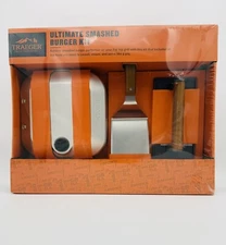 Traeger Ultimate Smashed Burger Kit BAC734 Smash Steam & Serve Like A Pro New