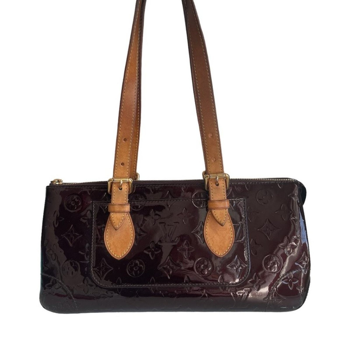 LOUIS VUITTON ローズウッド アヴェニュー モノグラム Louis Vuitton Monogram Vernis Rosewood Avenue Bag Tote Amarante | eBay