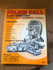 Radio Shack Police Call Radio Freq Guide 1983 Edition Vintage