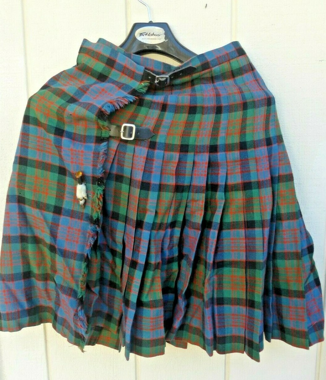 Vintage Scottish Kilt, Strathmore, Gem