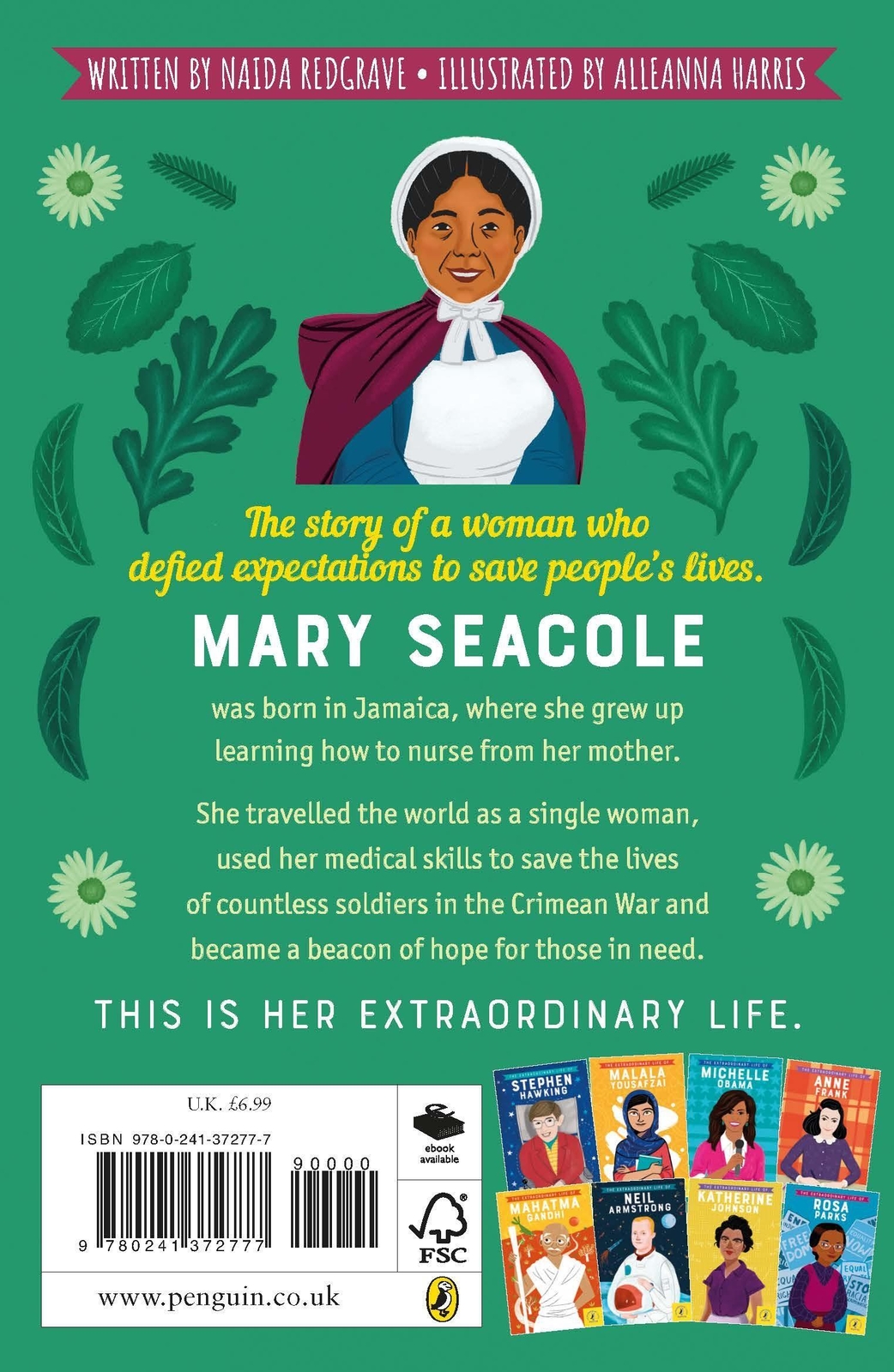 Thumbnail - The Extraordinary Life Of Mary Seacole | Naida Redgrave | Englisch |