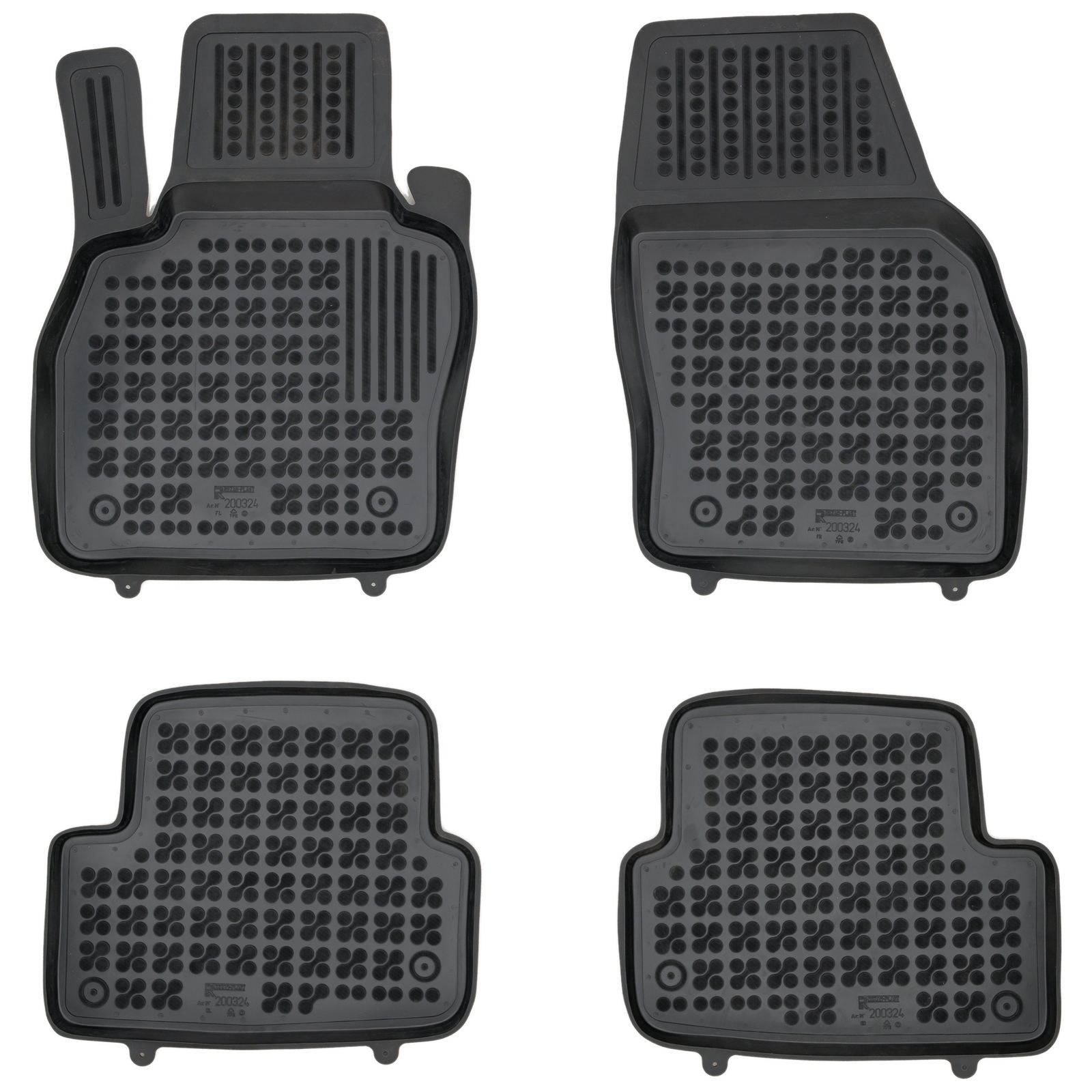 Tapis de sol caoutchouc Audi A1 II GB ensemble complet depuis 2019