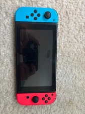 Nintendo Switch with Neon Blue and Neon Red Joy-Con (HAC-001-01)
