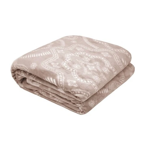 Bambury Beth Ultraplush Blanket Rosewater Super King eBay