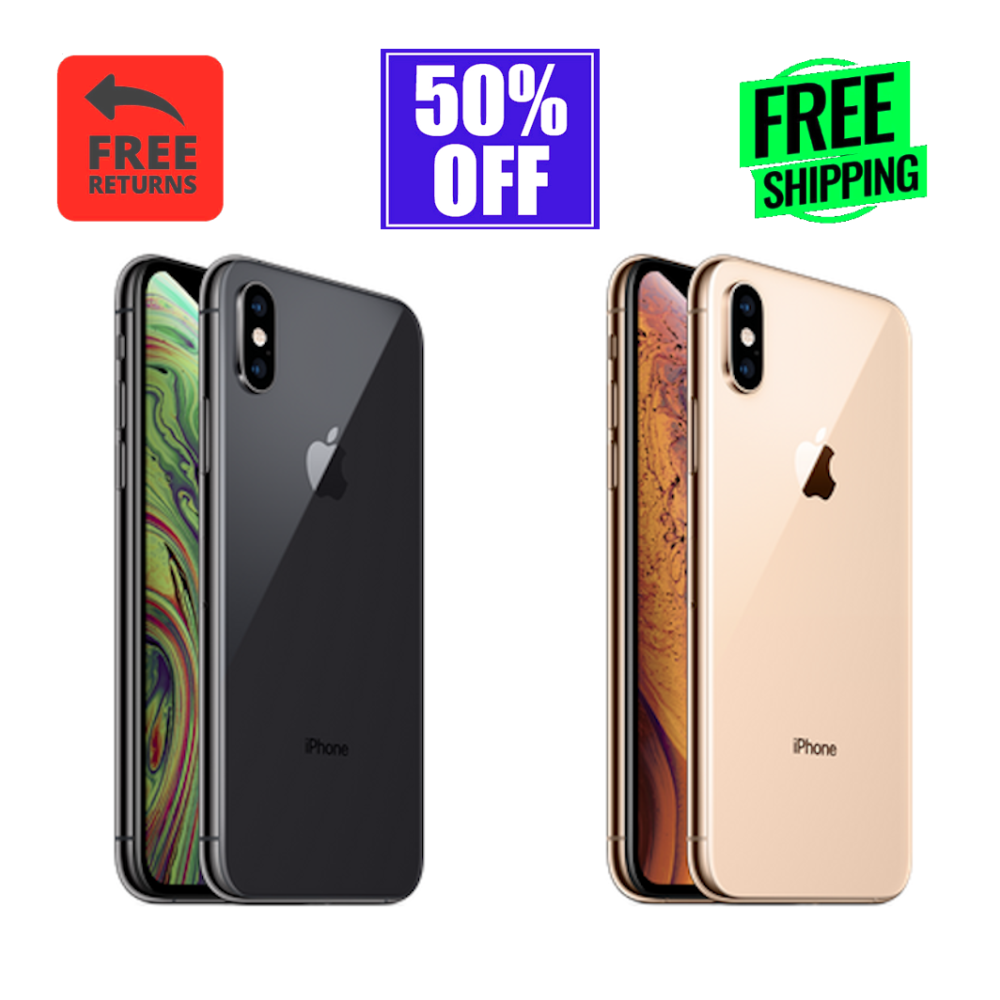 Apple iPhone XS Unlocked 64GB/256GB Space Gray/Gold - Fair