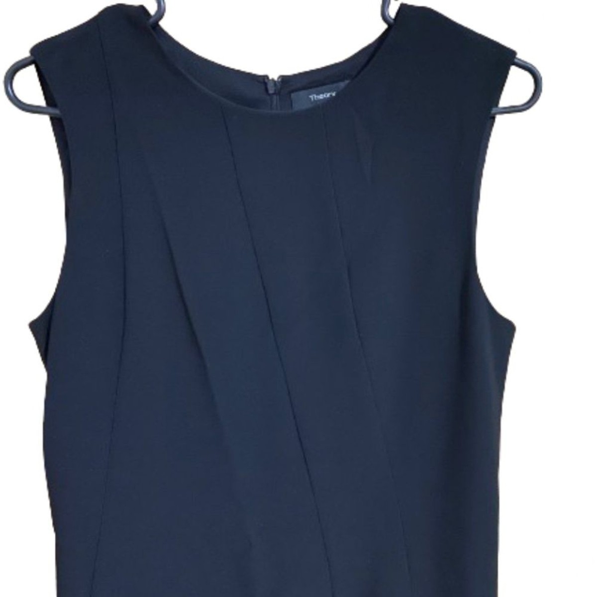 theory asymmetric drape dress in crepe The Crepe Asymmetrical Bias Dress