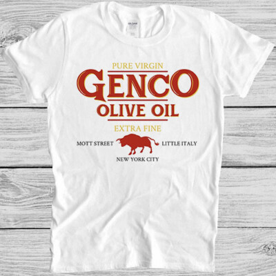 T-Shirt Genco Olivenöl Pate nativ extra Retro lustig Meme Geschenk M1205