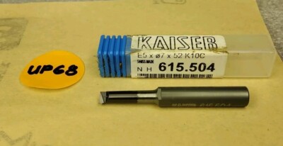KAISER E5 X 7 X 52, .190 MIN.BORE X .75'' LC X 2'' OL, CARBIDE COOLANT BORING BAR 