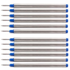 113mmx6mm 0.5mm Tip Rollerball Pen Refills for Mont Blanc 105159 107878