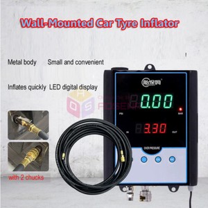 Wall-Mounted Car Tyre Inflating Pump Tire Inflator Digital Tire Inflation pump