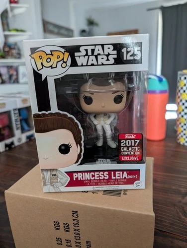 Funko POP! Star Wars #125 Princess Leia Hoth 2017 Galactic Convention