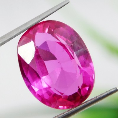10.10 Ct Certified Mozambique Pink Ruby Oval Cut Natural Loose Gemstone